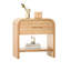 Table de chevet moderne avec 2 tables de chevet en bois-1822150624