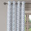 Rideau de fenêtre à 2 panneaux avec œillets Red Barrel Studio®, 50 po x 120 po, indigo-106352864