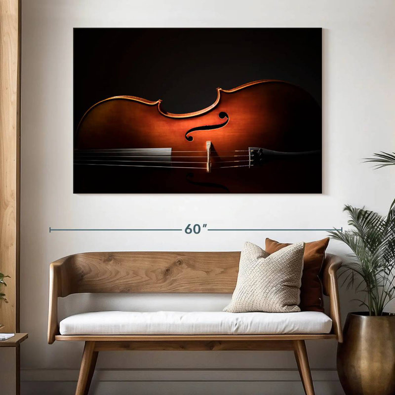 Abarca Cello Curves, H 34 po x l 51 po