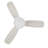 Flusso 52" Flush Mount DC Indoor/Outdoor Ceiling Fan with Light and Remote, Damp Rated, Low Profile Modern White Ceiling Fan-67500429