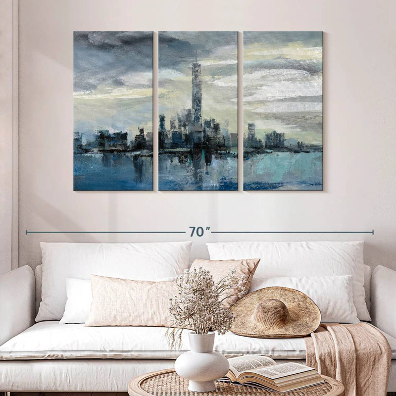 Sireci Manhattan Winter, 32" H x 50" W