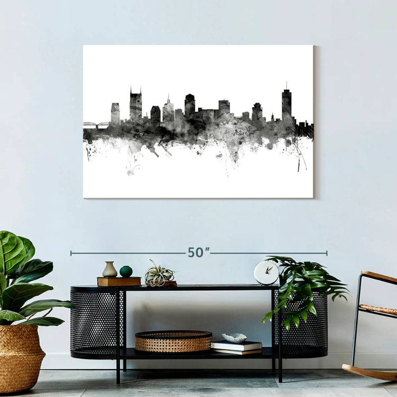 Kavia, Nashville, Tennessee, horizon huit, H 30 po x l 45 po