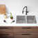 Stylish Dual-Mount 31" Double-Bowl Stainless Steel Kitchen Sink with Grids and Strainers