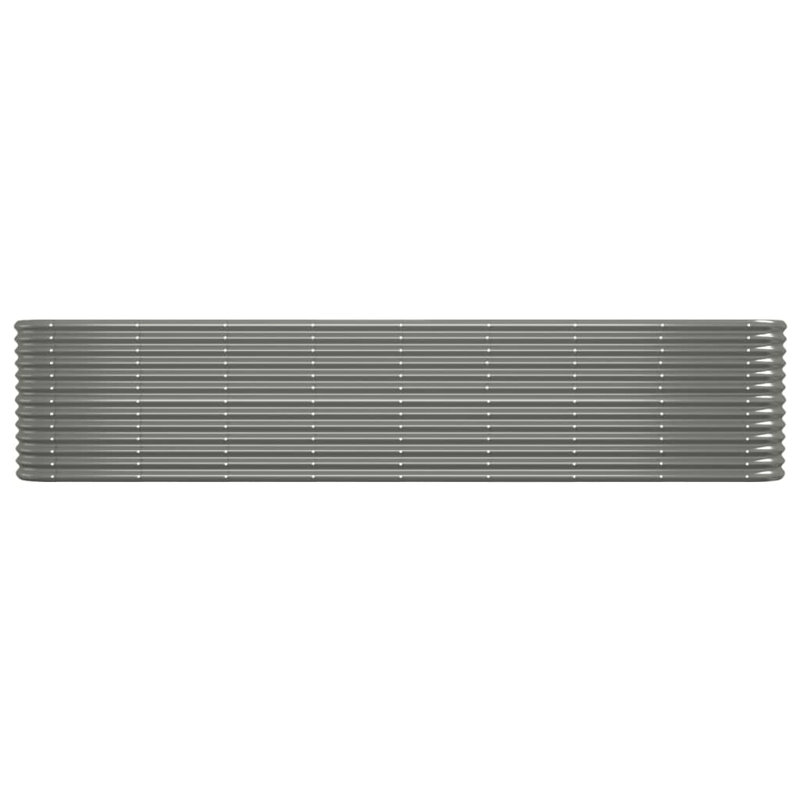 Antonitte Metal Raised Garden Bed, Gray