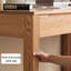 Bureau d'écriture simple et robuste en bois massif-99100582