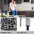 BestOffice Modern Stainless Steel 24.03'' W x 34.87'' H Work Table-51173187