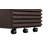 Mobile Pedestal, Brown