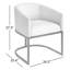 Wiley Fabric Upholstered Solid Back Arm Chair-2145430037