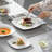 16 Piece Bone China Dinnerware Set - Service for 4