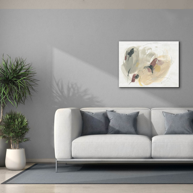  «Earthen Sketch 2» par June Erica Vess, art mural sur toile, 34 po x 26 po, H 26 po x l 34 po