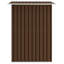 Garden Storage Shed Steel 204x132x186 cm-1710462134