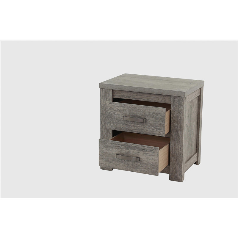 NIGHTSTAND in Light Gray Oak
