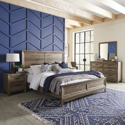 Jitzel Queen Panel Bed