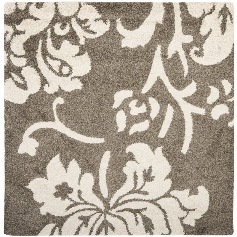 Chaffin Shag Performance Floral Rug, Rectangle 9' x 12'