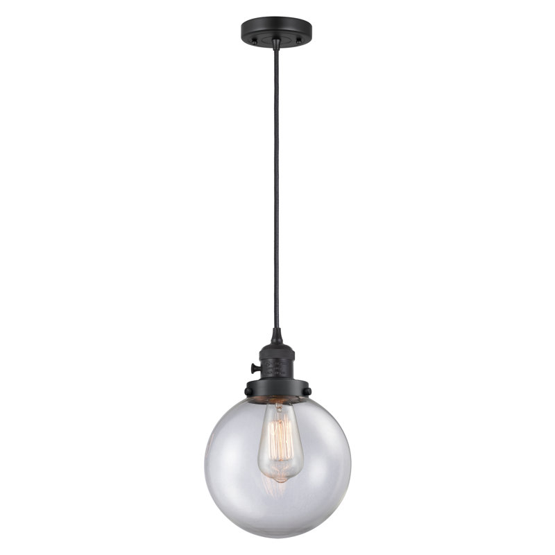 Luminaire suspendu sphère 1 lumière Lorri