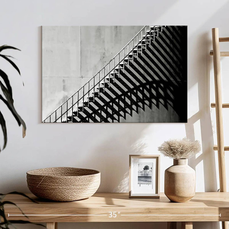 Lilie Stairway Shadow, 16" H x 24" W