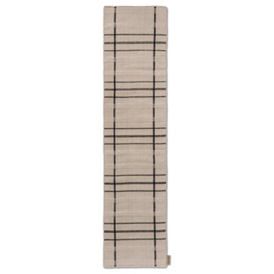 Line Flatweave Striped Area Rug