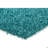 Heston Authentic Hand Woven Handmade Teal Modern Abstract Polyester Shag Area Rug