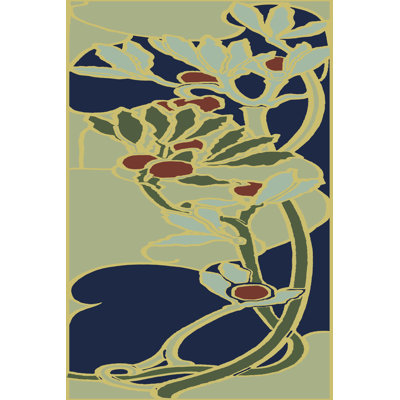Nouveau Floral Panel II by Armand Guerinet - Wrapped Canvas Painting