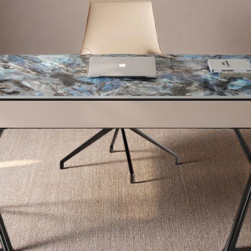 Bureau exquis et élégant, H 29,52 po x l 62,99 po x P 23,62 po