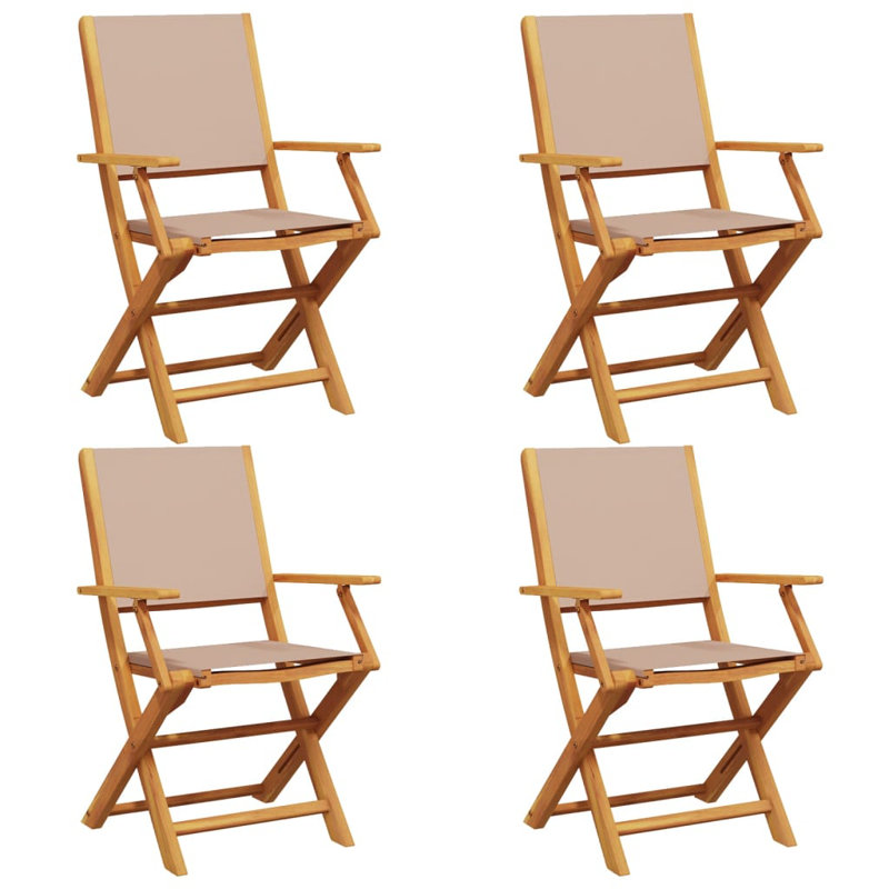 Aspacio Patio Dining Accent Chair, Taupe