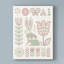 Art sur toile «Folk Lodge Rabbit V2 Hygge» par Katorina-33426810