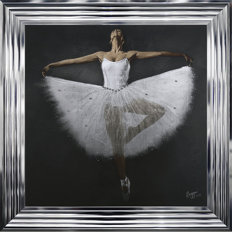 Single Picture Frame Print, 75cm H x 75cm W, Chrome Framed, No Matte