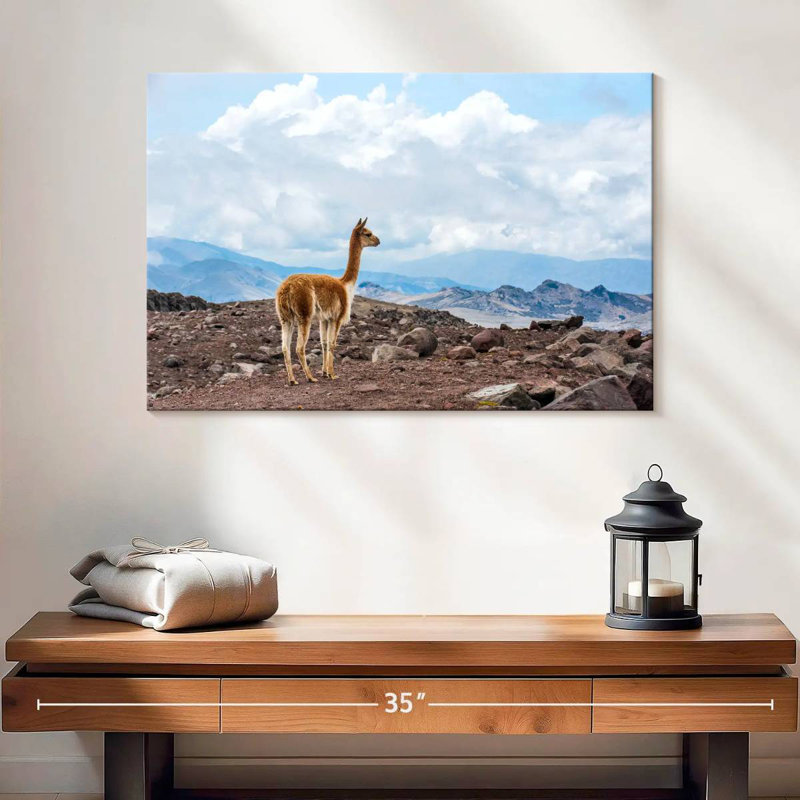 Vicuna, 16" H x 24" W