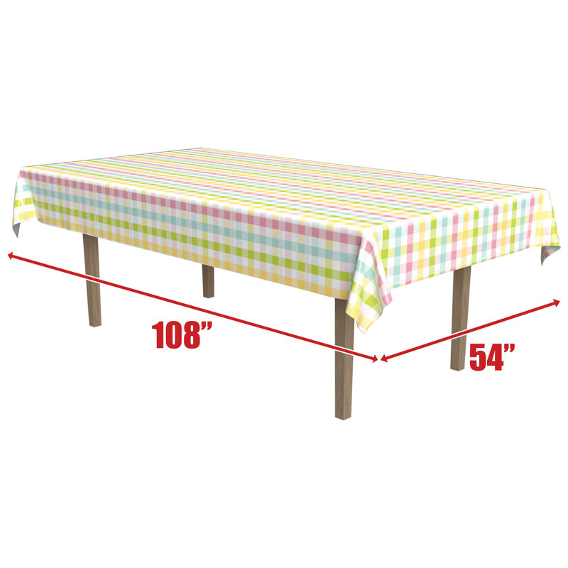 Nappe en papier écossais