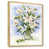 Toile avec cadre flottant brun