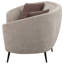 Causeuse rembourrée beige Saanich