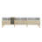 Modern TV With 3 Drawers And Open Shelves, Media Console Table For Tvs Up To 80'', Entertainment Center For Living Room, Color-Matching Design