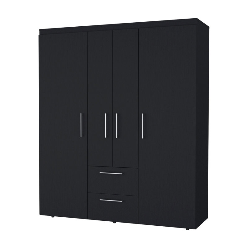 Armoire tout-en-un 2 portes avec rangement central Boyden