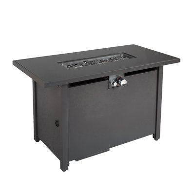 Steel Outdoor Fire Pit Table With Lid