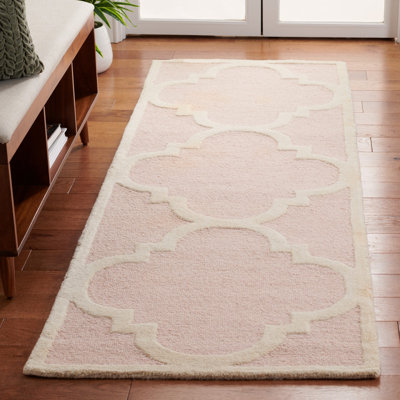 Cannen Hand Tufted Wool Geometric Rug