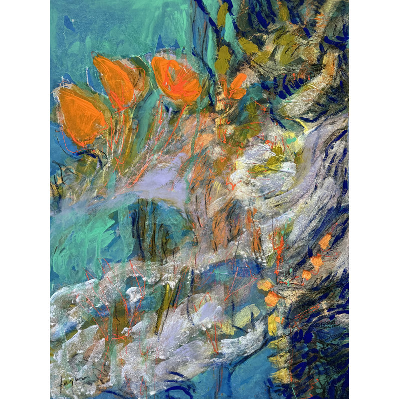 Tanwir Perennial Hope & Mercy I by Dorothy Fagan - Wrapped Canvas Print, 46 cm H x 30 cm W
