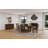 Axelle Solid Mahogany Extendable Trestle Dining Table