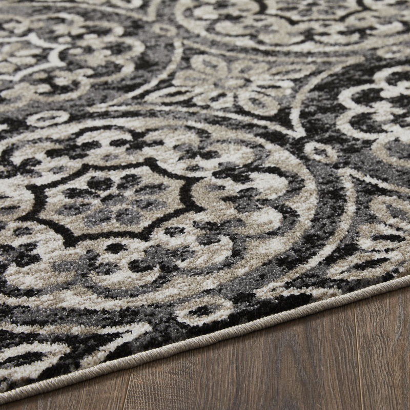 Tapis gris Darbyville, Rectangle 2 pi x 3 pi