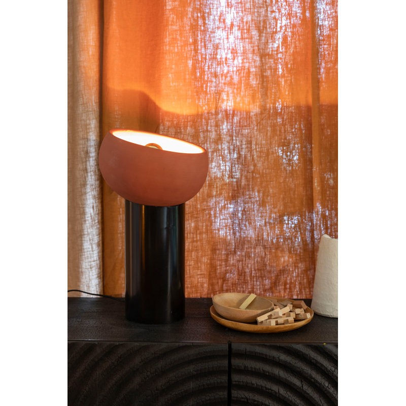 Zahra Torchiere Table Lamp, 19" H x 10" W x 10" D