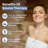 Outdoor or Indoor White Finland Pine Wet Dry Barrel Sauna - Front Porch Canopy - 8 kW UL Certified KIP Harvia Heater -6-8 Person