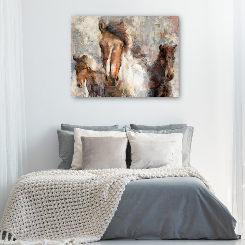 In The Wild by Studio Arts Canvas Art Print, 27" H x 36" W x 1.5" D, Wrapped Canvas