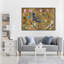 Oliver Gal Exotic Singapore Birds - Hand-Applied Leaf Framed Canvas Art-497607341-497607339