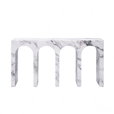 Engineered Stone Console Table