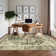 Oriental Machine Washable Area Rug with Rubber Backing for Living Room Non-Slip Indoor Carpet Low-Pile Rug for Bedroom Dining Room Hallway Kitchen Office Playroom Nursery