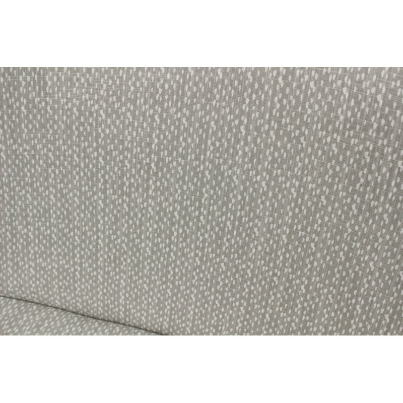 Adamski Upholstered Slipper Chair, Gray