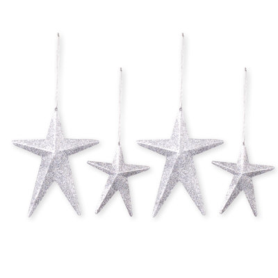 5'' Metal Holiday Shaped Ornament