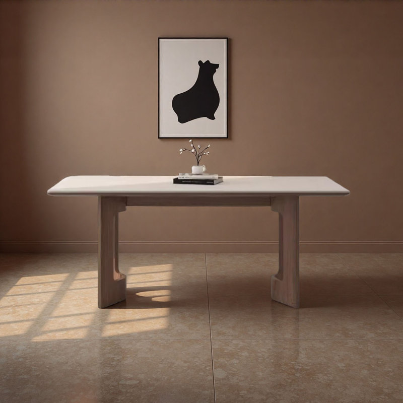 Table de salle à manger Plotkin, H 29,5 po x L 55,1 po x l 31,5 po