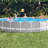 INTEX Above Ground Pool Light Grey PVC With Steel Frame Large-116624127-116624123