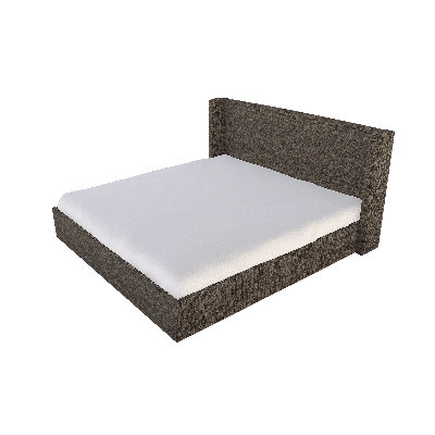Chloe Upholstered Wingback Bed