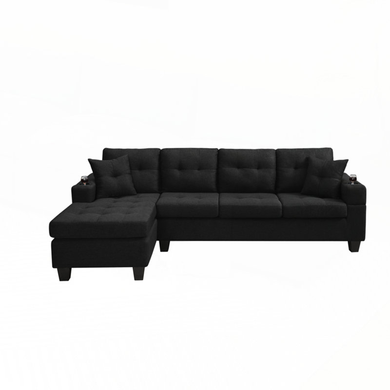 Sofa for Living Room, Black